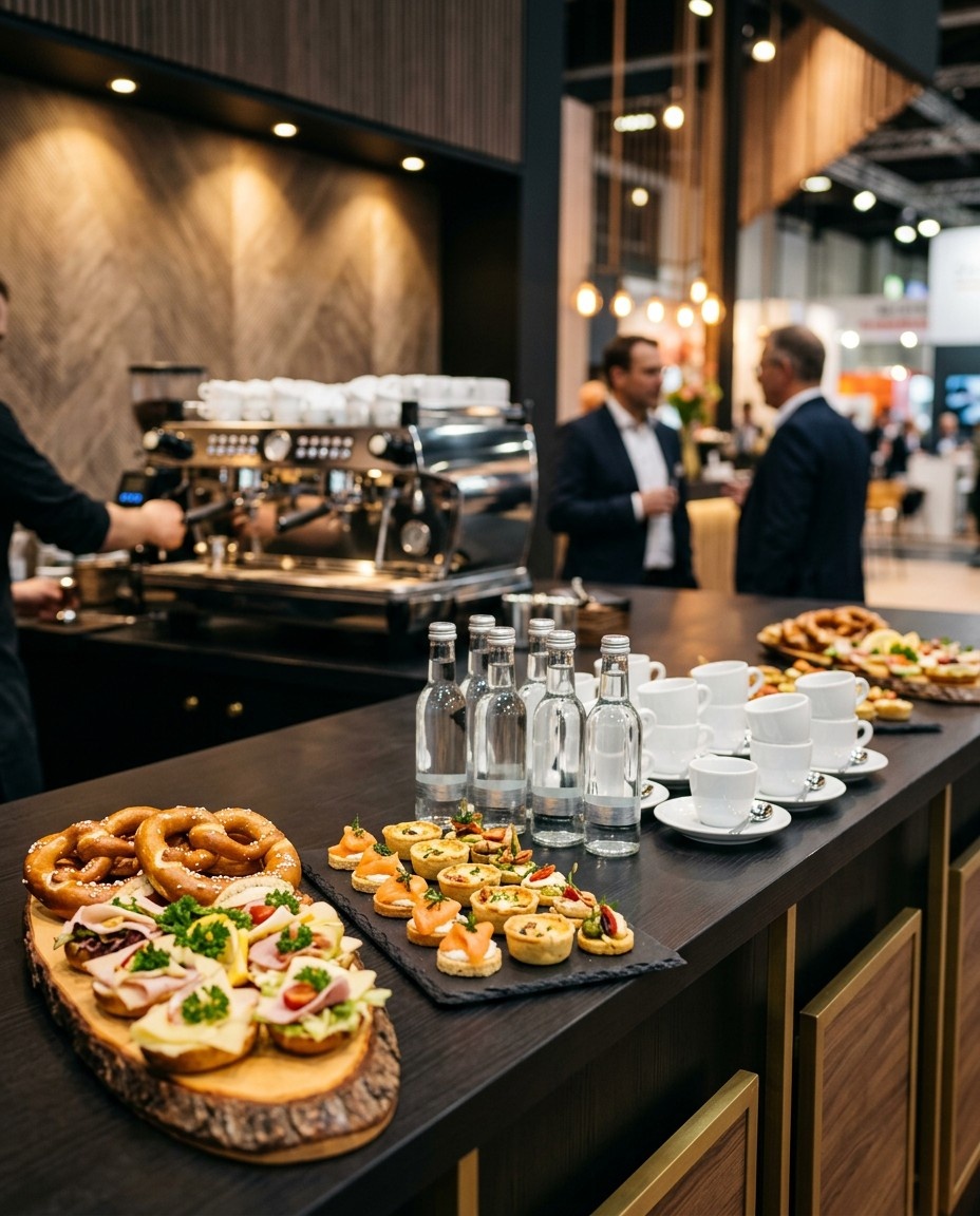 Messe Catering Köln. Professionelle Standbewirtung